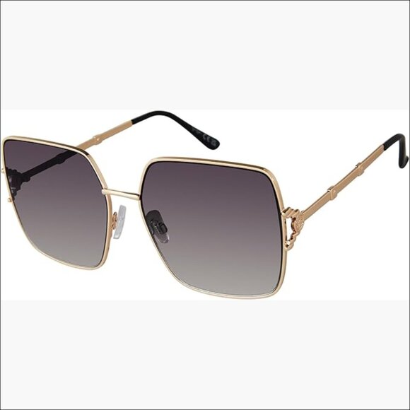 Metal Frame Square Sunglasses with UV400 Protection main image 4